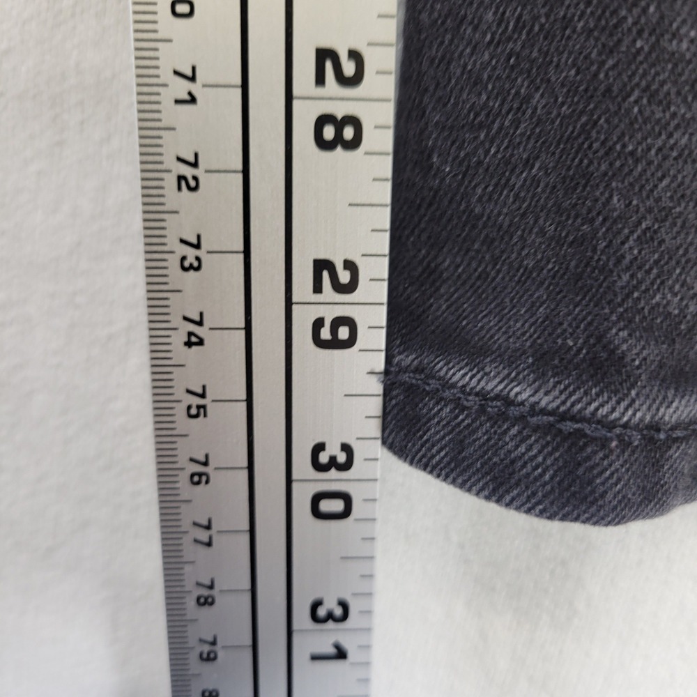 Levi's 511 Slim Straight Jeans Mens 29x32 Black Mid Rise Stretch‎ Denim - Picture 10 of 12